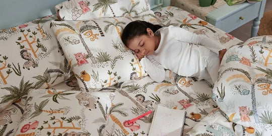 perfect bedding set up for kids