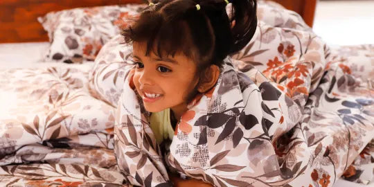 perfect bedding set up for kids