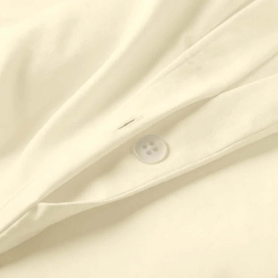 Duvet Cover - 1000TC Solid - Double [Duvet Cover - 1000TC Solid - Ivory - Double]
