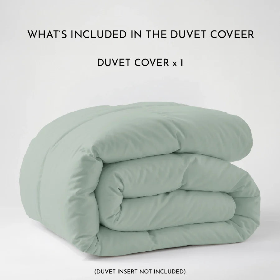 Duvet Cover - 1000TC Solid - Double [Duvet Cover - 1000TC Solid - Sage - Double]