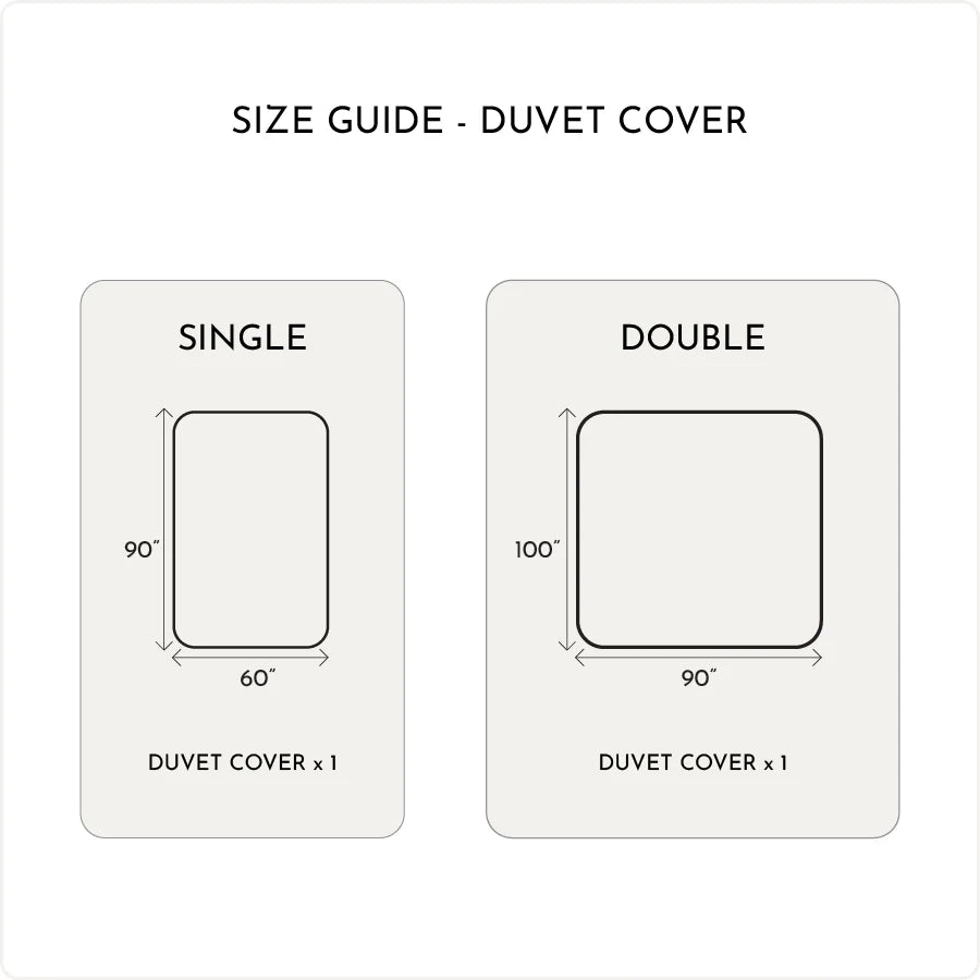 Duvet Cover - 1000TC Solid - Double [Duvet Cover - 1000TC Solid - White - Double]
