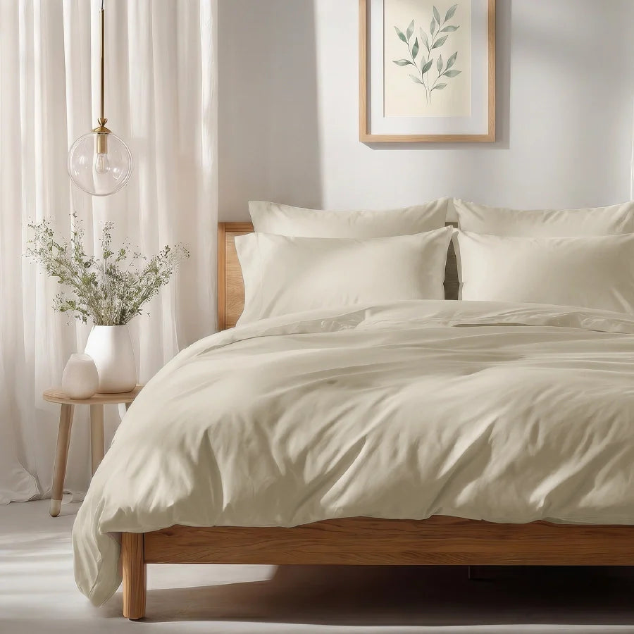 Pillow Cover - Solid 1000TC [Pillow Cover - Solid 1000TC - Beige]