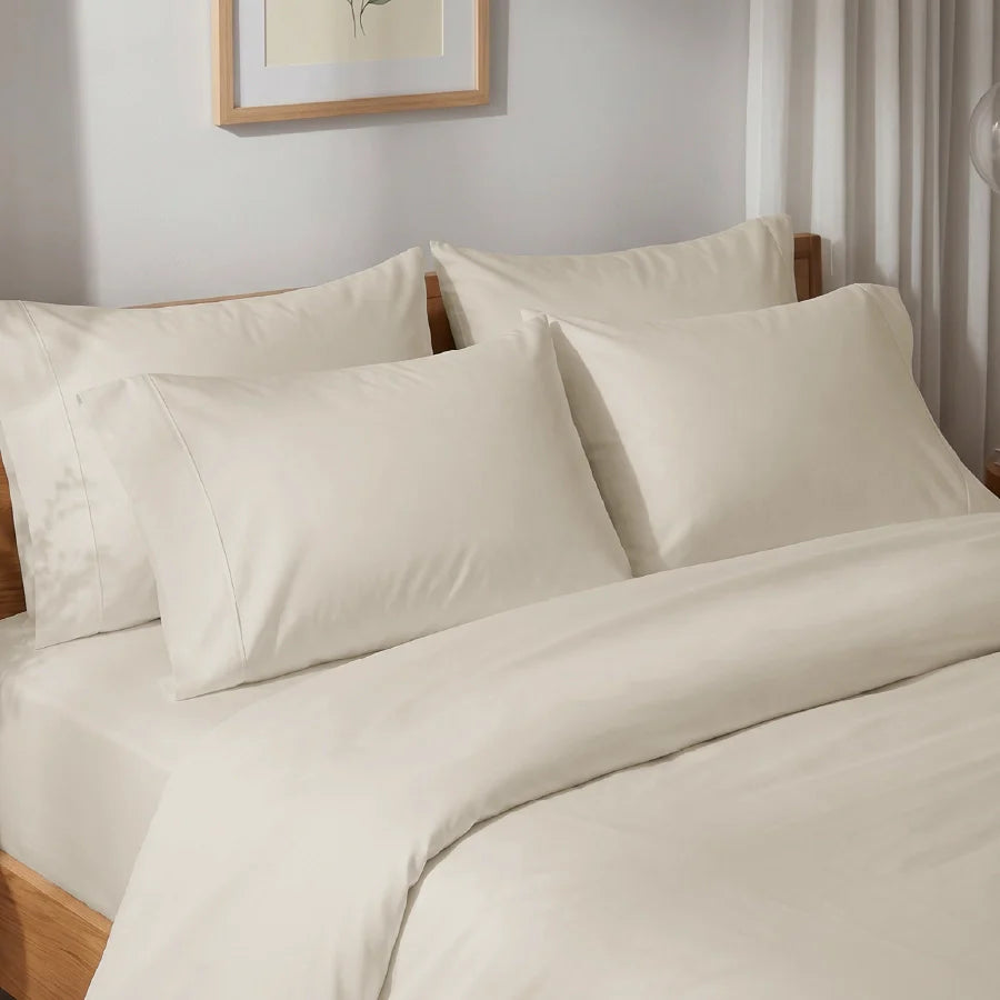 Pillow Cover - Solid 1000TC [Pillow Cover - Solid 1000TC - Beige]