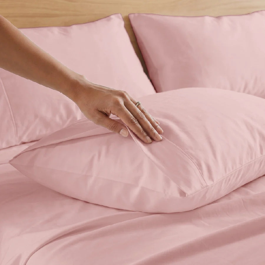 Pillow Cover - Solid 1000TC [Pillow Cover - Solid 1000TC - Cameo Rose [1000TCPCCR]]