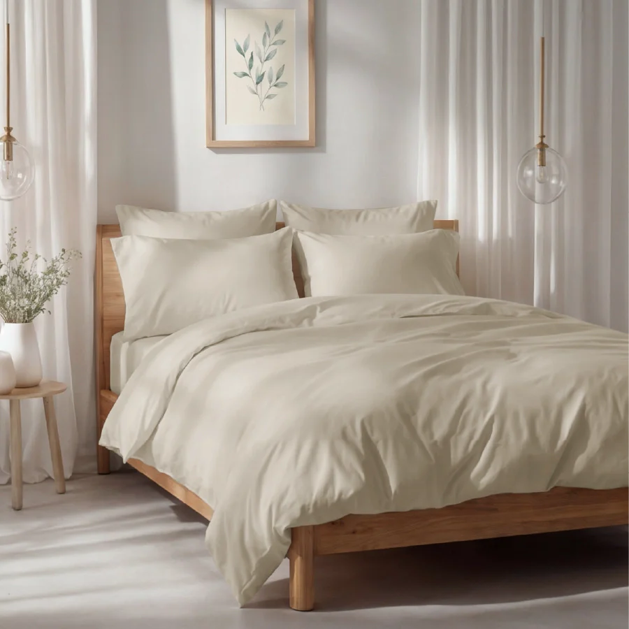 Pillow Cover - Solid 1000TC [Pillow Cover - Solid 1000TC - Beige]