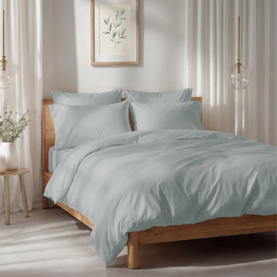Pillow Cover - Solid 1000TC - Cameo Rose