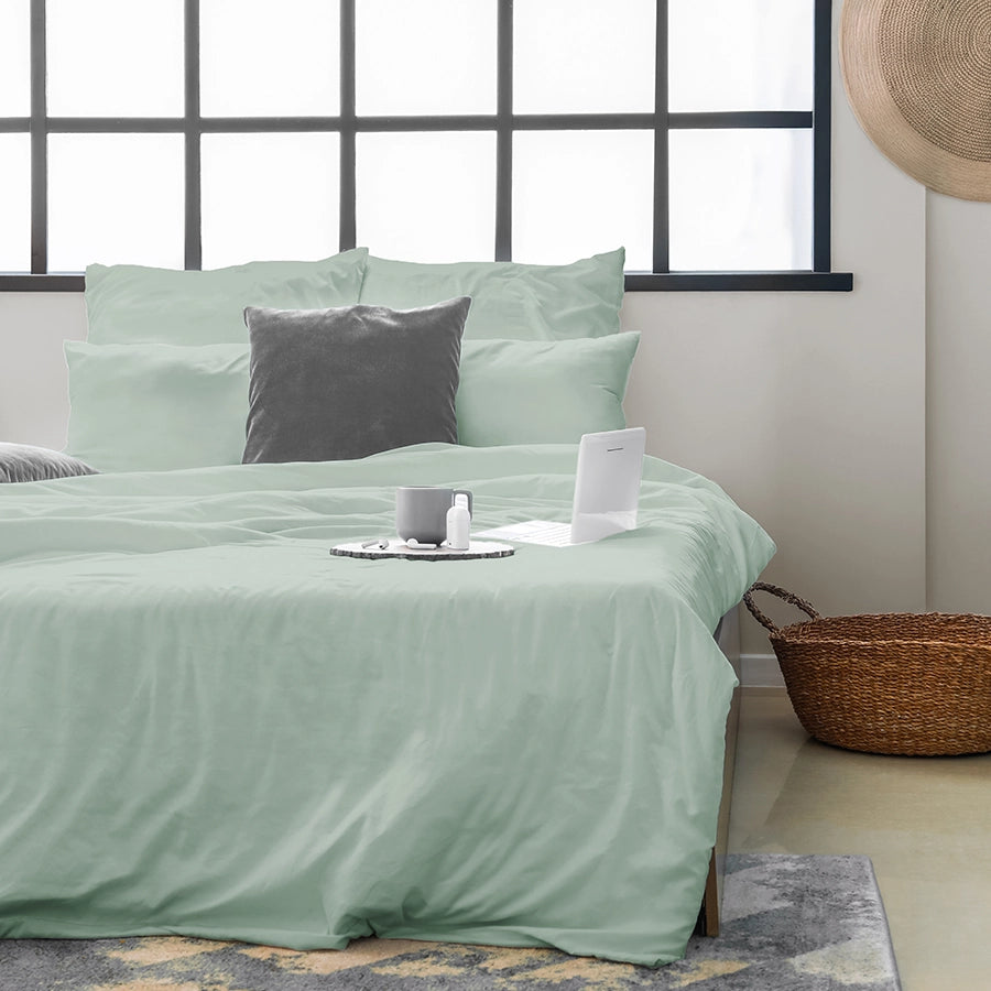 Pillow Cover - 200TC Percale - Sage