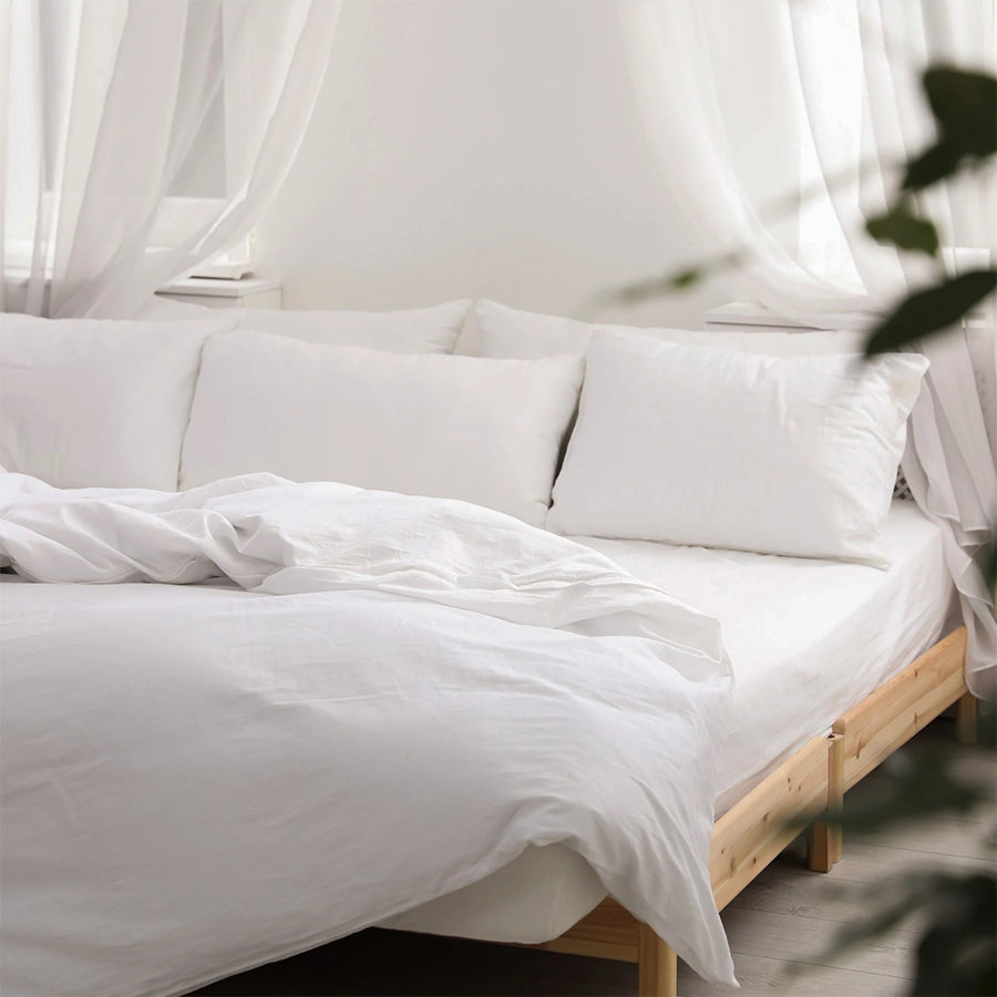 Duvet cover - Solid 200TC Percale - Double [Duvet cover - Solid 200TC Percale - Double]