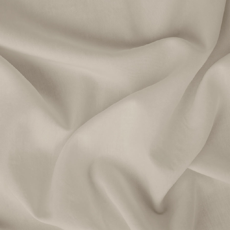 Bedsheet Set | 200TC Percale | 100% Cotton King Size Bedsheet + 2 Pillow Cases - Solid-Beige