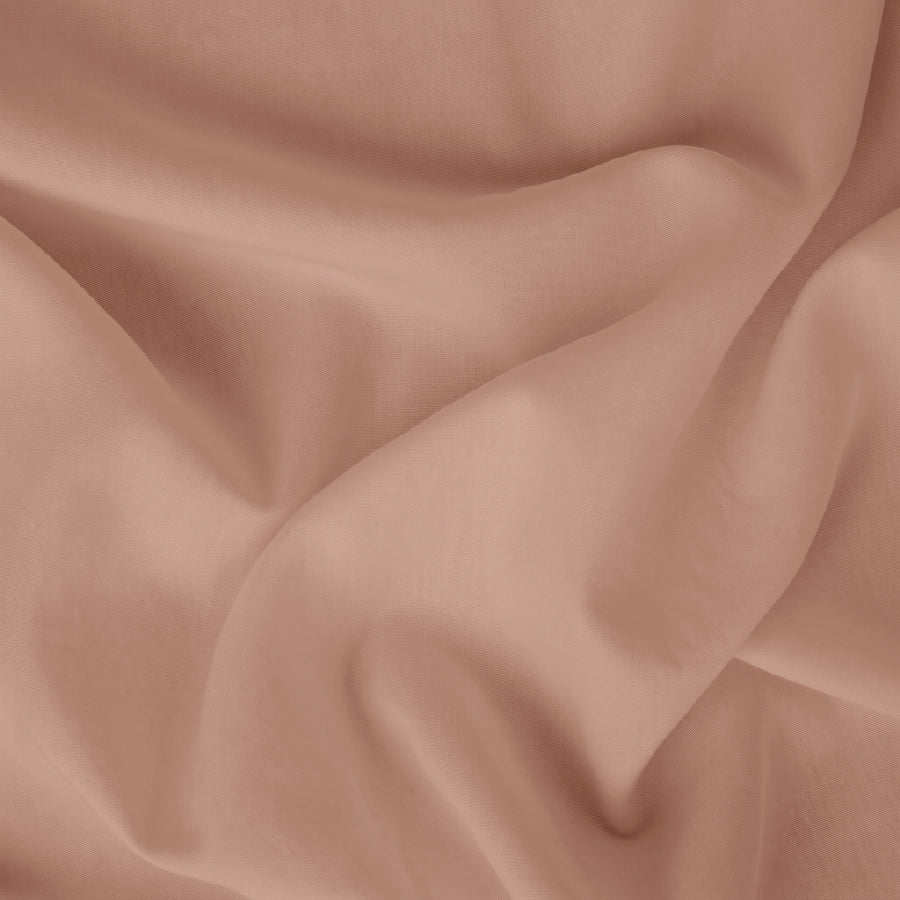 Bedsheet Set | 200TC Percale | 100% Cotton King Size Bedsheet + 2 Pillow Cases - Solid-Coral
