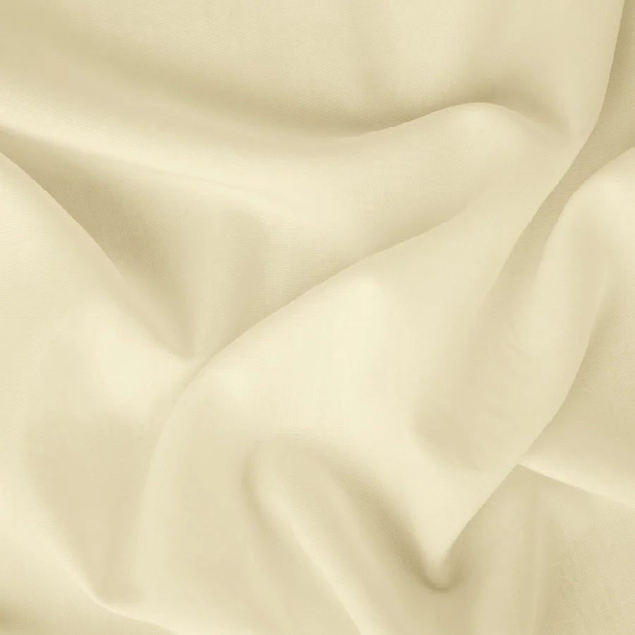 Bedsheet Set | 200TC Percale | 100% Cotton King Size Bedsheet + 2 Pillow Cases - Solid-Ivory