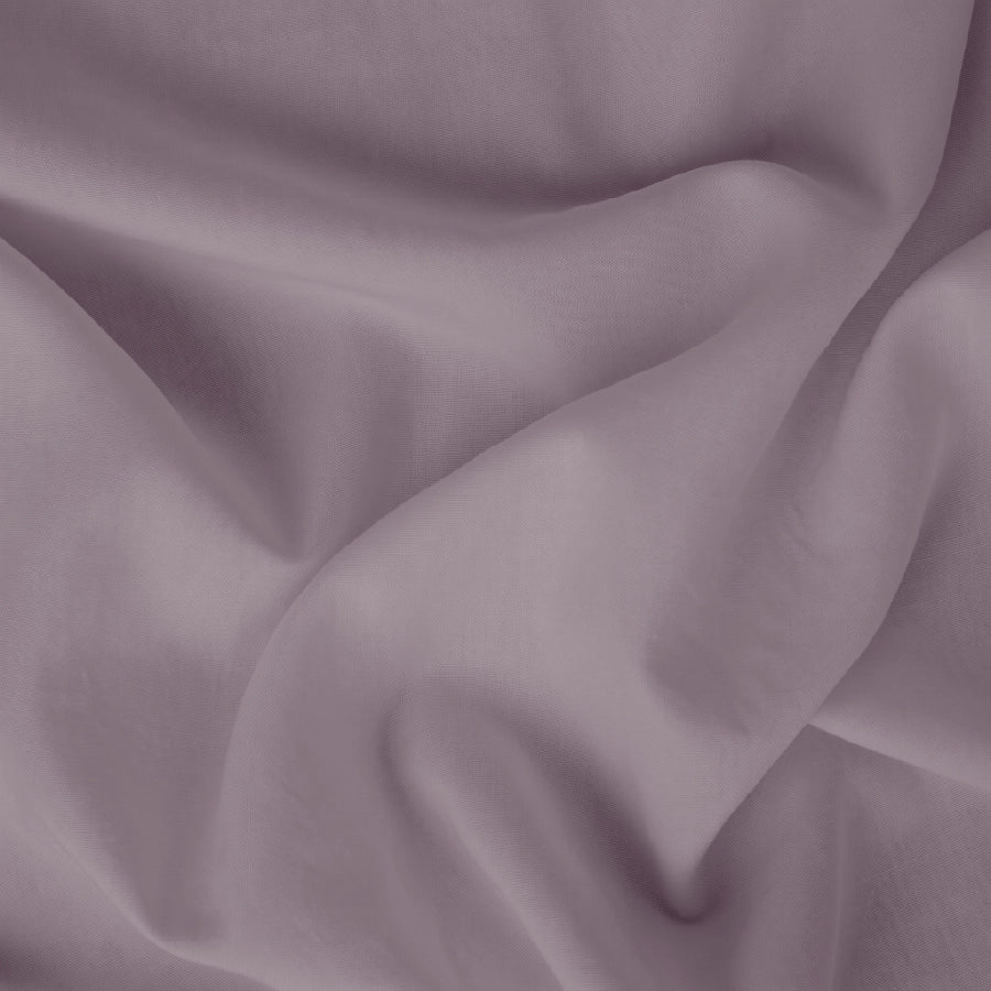 Bedsheet Set | 200TC Percale | 100% Cotton King Size Bedsheet + 2 Pillow Cases - Solid-Lilac