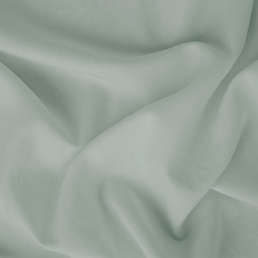 Bedsheet Set | 200TC Percale | 100% Cotton King Size Bedsheet + 2 Pillow Cases - Solid-Laurel-Green