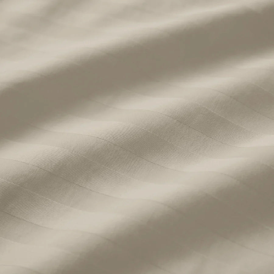 300TC Stripes Bedsheet Beige
