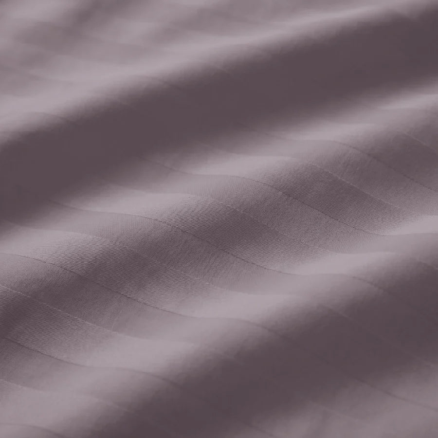 300TC Stripes Bedsheet Lilac