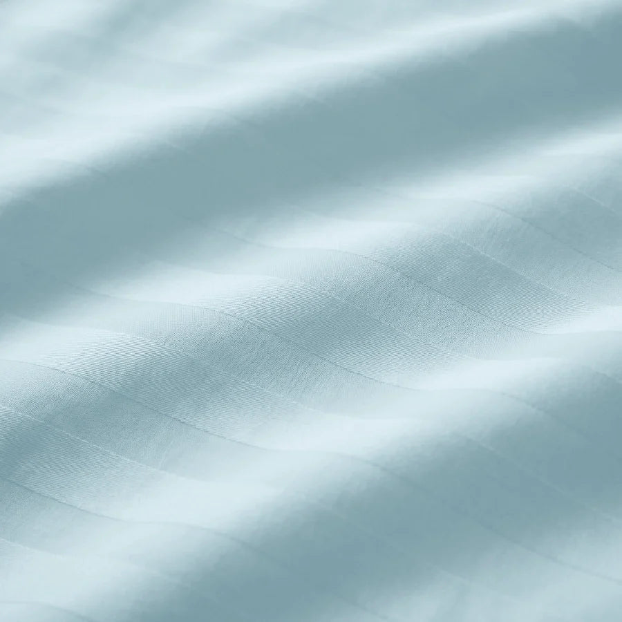 300TC Stripes Bedsheet Pale Blue