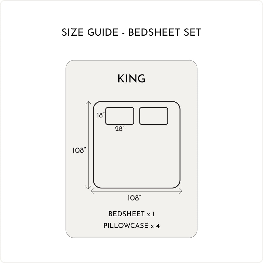 Bedsheet Set - 500TC Swiss Dot - Pale Turquoise - King