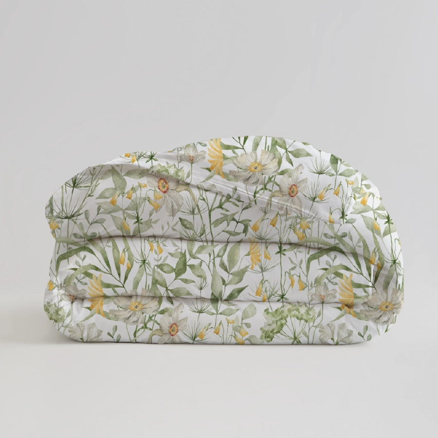 Duvet Cover -  Aquarelle Garden - Double - 200TC