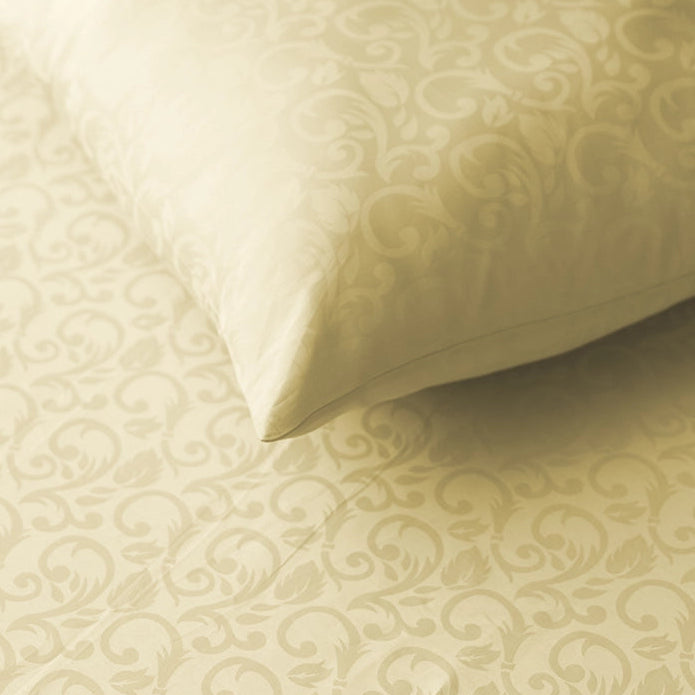 Pillow Cover - Blooming Coral Jacquard [Pillow Cover - Blooming Coral Jacquard - Ivory]