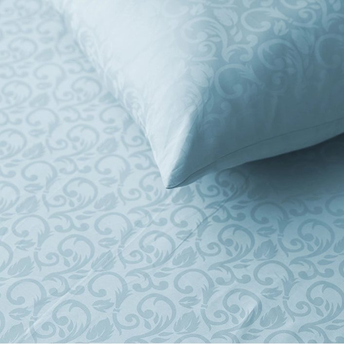 Bedsheet Set - Blooming Coral Jacquard - King [300JACSSBCB]