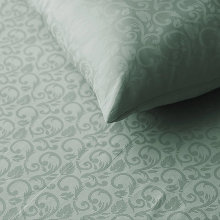 Bedsheet Set - Blooming Coral Jacquard - King [300JACSSBCG]