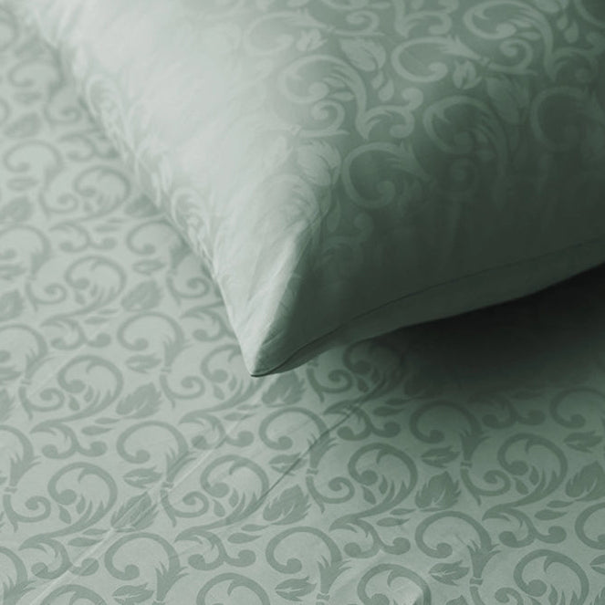 Duvet Cover - Blooming Coral Jacquard - Double [Duvet Cover - Blooming Coral Jacquard - Double]