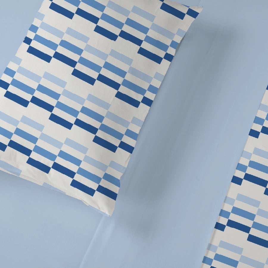 Bedsheet Set - Color Blocks - Single & King - 300TC