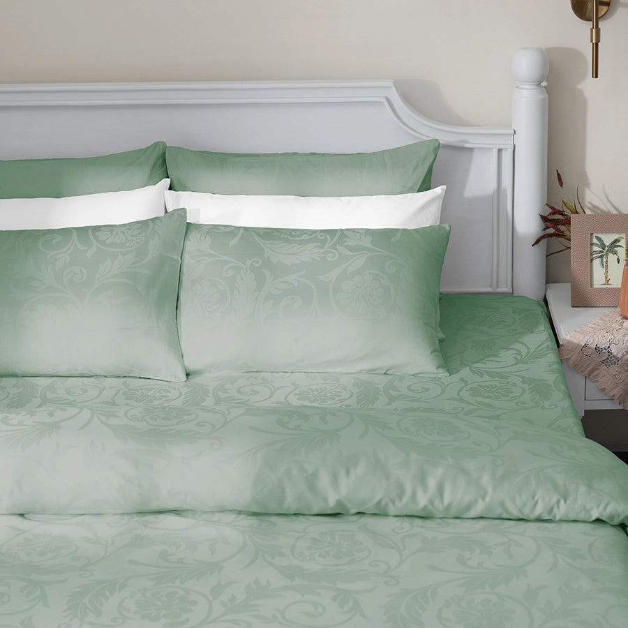 Bedsheet Set - Bold Floral Jacquard - King