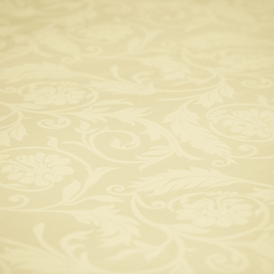 Fitted Sheet Set - Bold Floral - Jacquard - Queen & King [Fitted Sheet Set - Bold Floral - Jacquard - Ivory - Queen & King]
