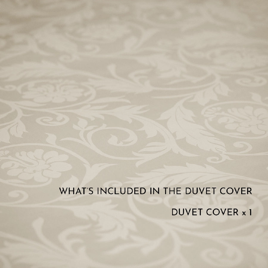 Duvet Cover - Bold Floral - Jacquard - Bold Floral Pale Blue, Bold Floral Laurel Green, Bold Floral Cameo Rose, Bold...