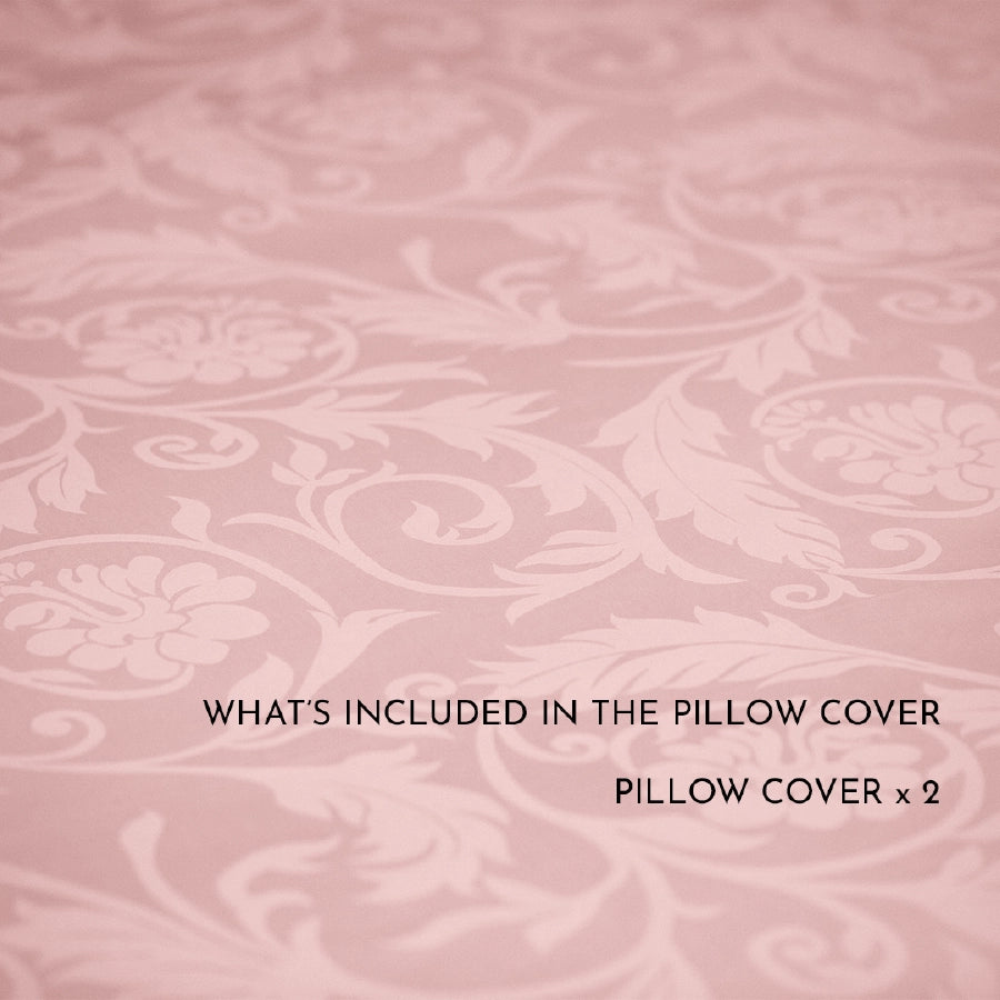 Pillow Cover - Bold Floral Jacquard - Bold Floral Beige