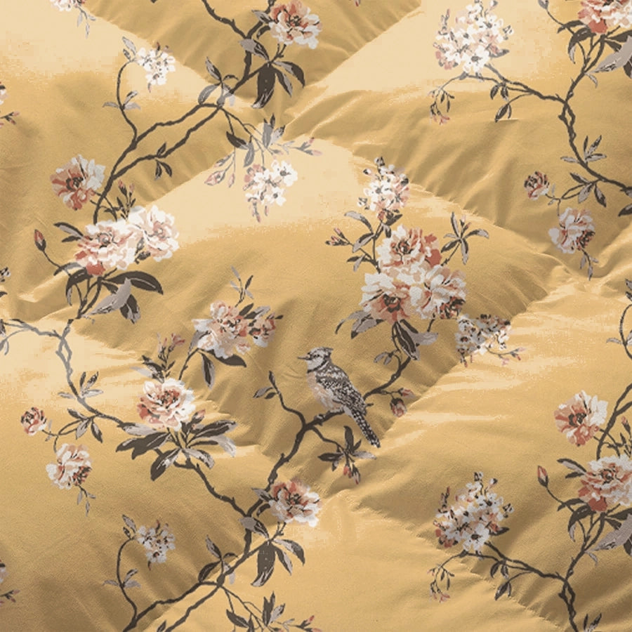 Bedding Bundle - Bedsheet Set with Quilt & Pillows - Cherry Blossom