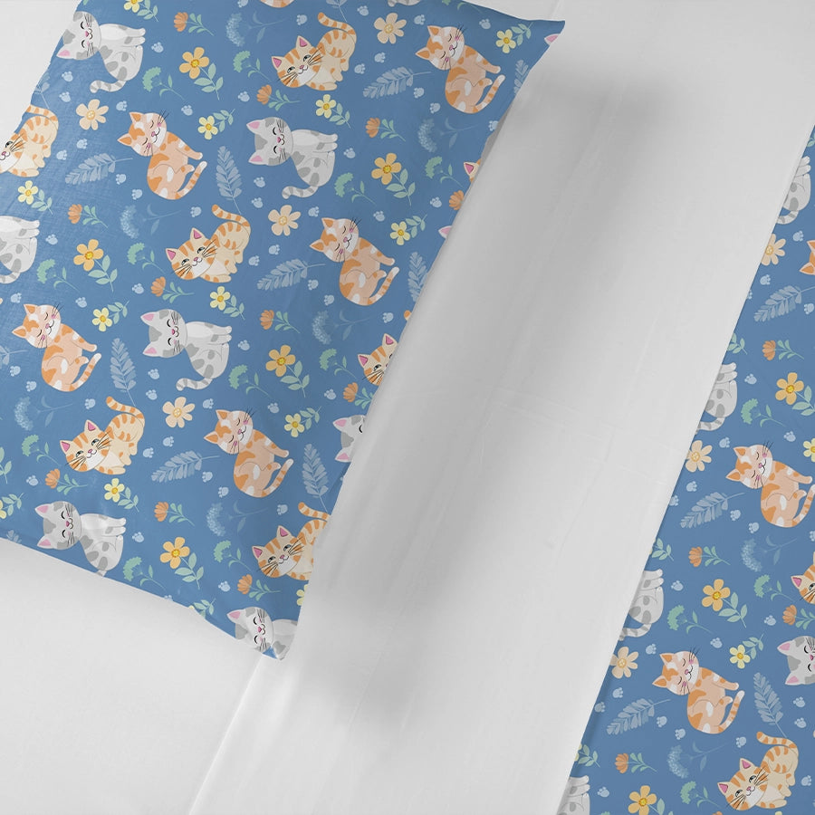 Pillow Cover - Cutie Cats - 300TC
