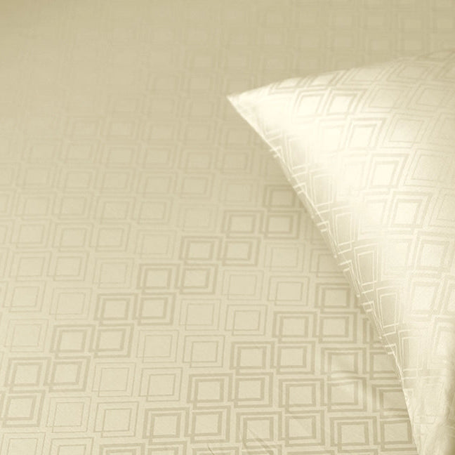 Pillow Cover - Dazzling Diamond Jacquard [Pillow Cover - Dazzling Diamond Jacquard - Ivory]
