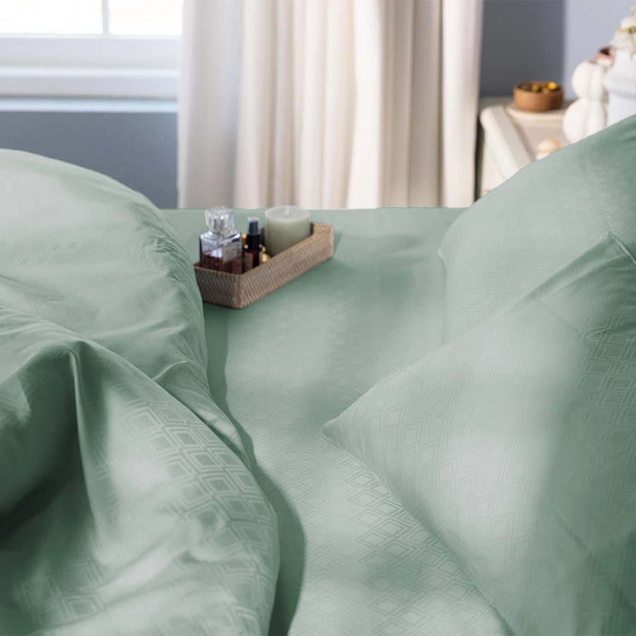 Duvet Cover - Dazzling Diamond - Double [Duvet Cover - Dazzling Diamond - Grey - Double]
