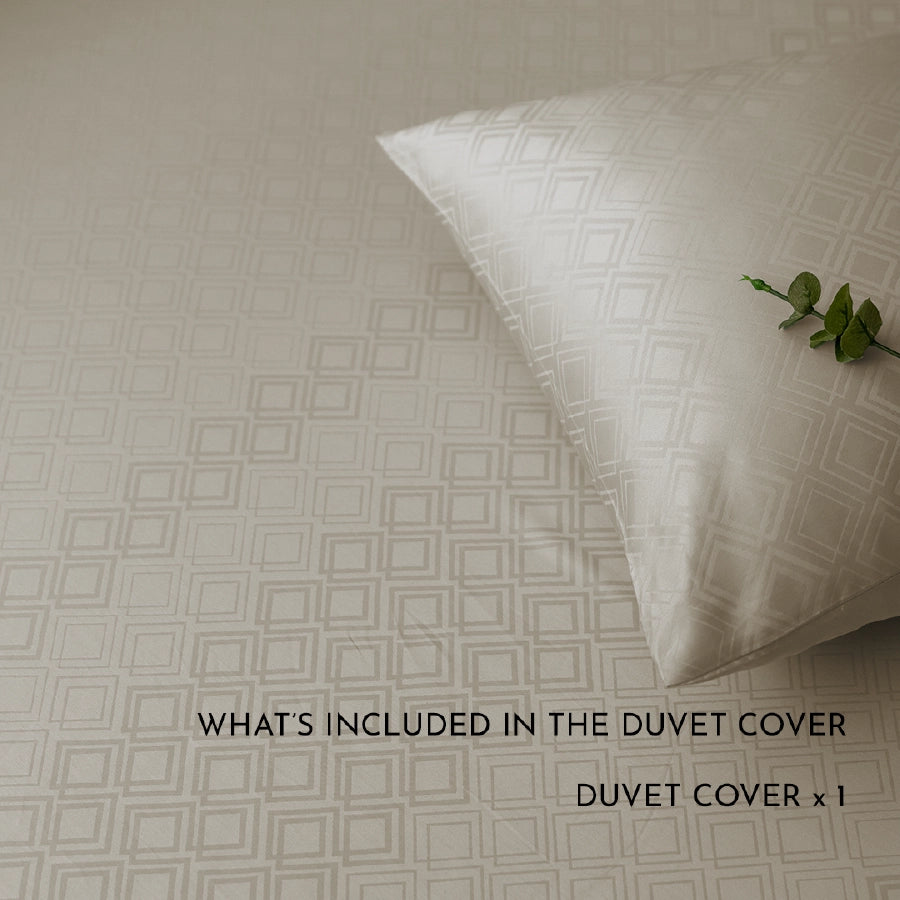 Fitted Sheet Set - Dazzling Diamond -beige