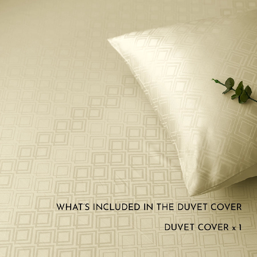 Fitted Sheet Set - Dazzling Diamond - Ivory