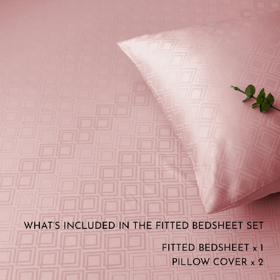 Duvet Cover - Dazzling Diamond - Dazzling Diamond Cameo Rose, Dazzling Diamond Ivory - Double