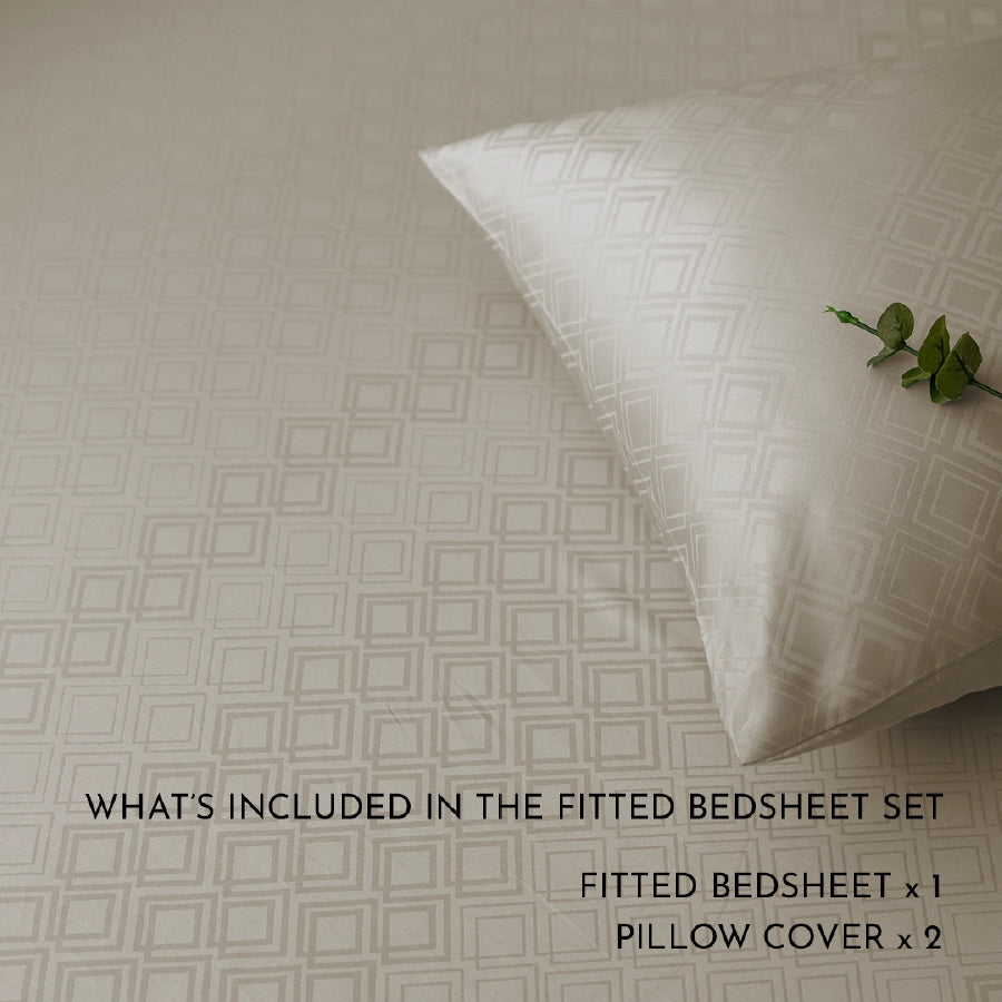 Duvet Cover - Dazzling Diamond - Dazzling Diamond Pale Blue, Dazzling Diamond Light Grey, Dazzling Diamond Beige,...