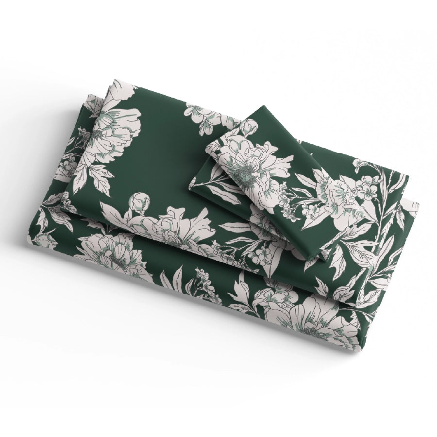 Bedsheet Set - Dreamy Flora - Single & King - 200TC