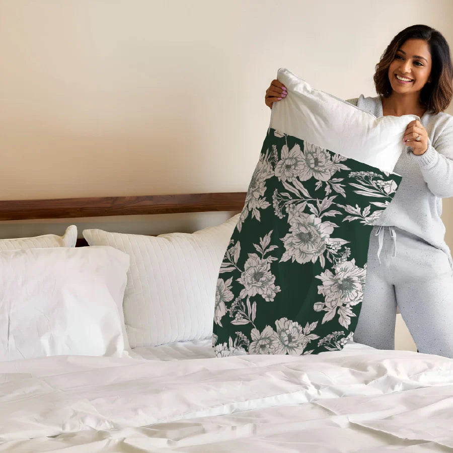 Bedsheet Set - Dreamy Flora - Single & King - 200TC - Size Single