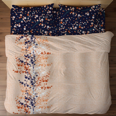 Duvet Cover - Dusk Flora - Double - 200TC