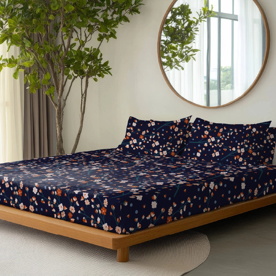 Duvet Cover - Dusk Flora - Double - 200TC