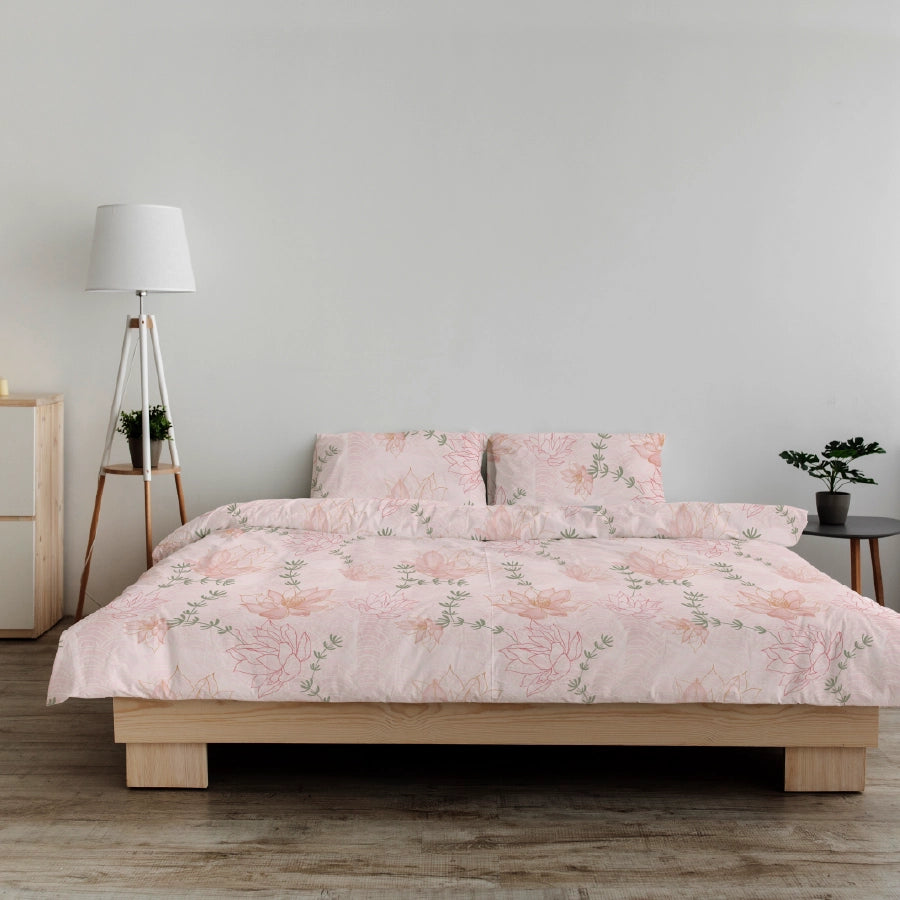 Duvet Cover - Elegant Floral - Double - 200TC