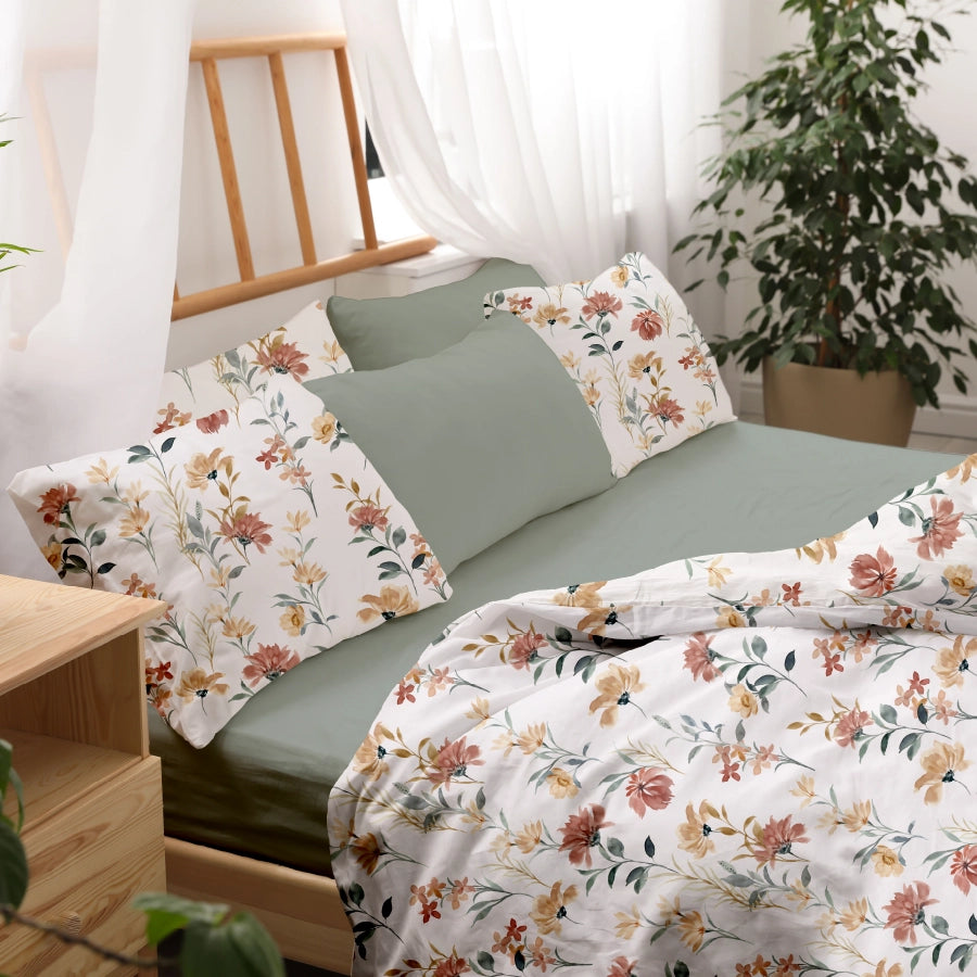 Quilt / AC Comforter - Wild Bloom - Double - 300TC