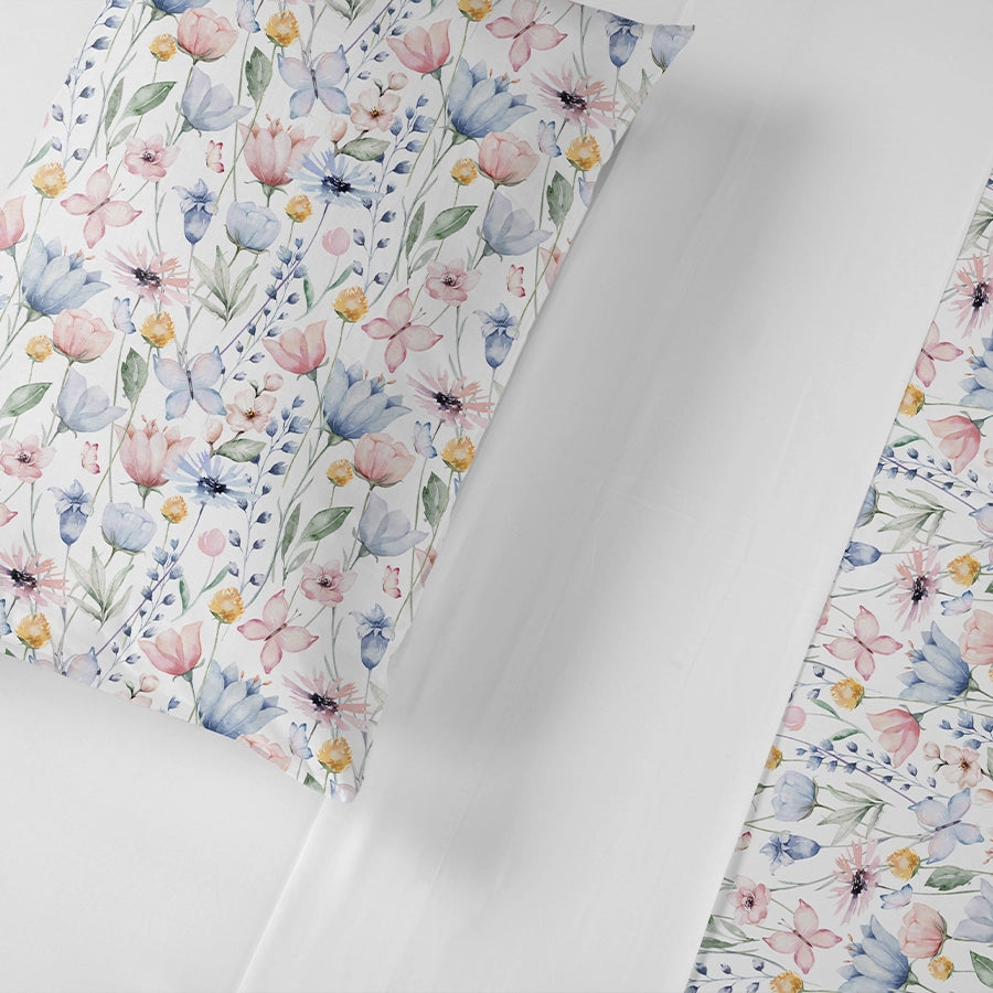 Pillow Cover - Floral Mist - 200TC