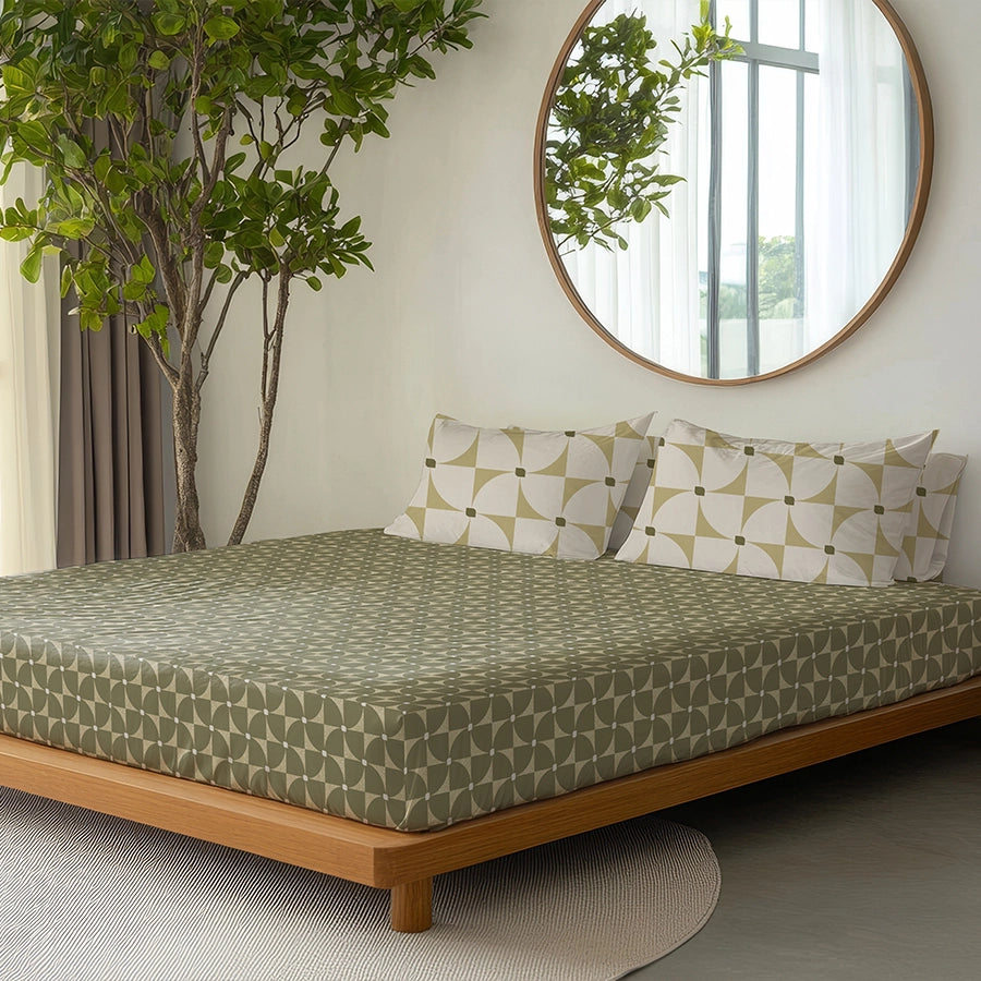 Pillow Cover - Geo Floral