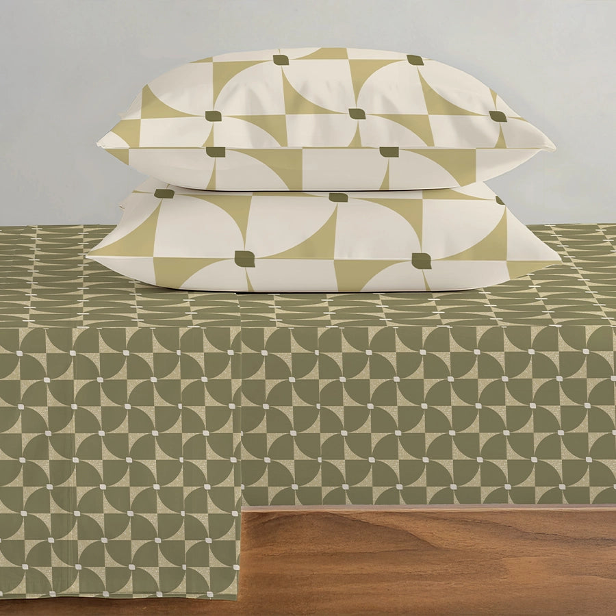 Pillow Cover - Geo Floral