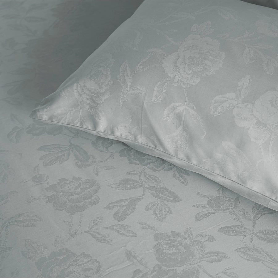 Pillow Cover - Jacquard Rose [Pillow Cover - Jacquard Rose - Light Grey]