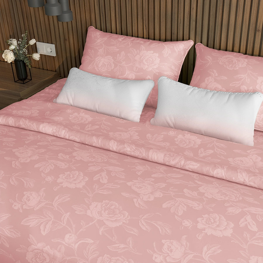 Pillow Cover - Jacquard Rose [Pillow Cover - Jacquard Rose - Cameo Rose]